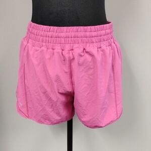 Lululemon Vibrant Pink Women's Athletic Shorts, Sz 8